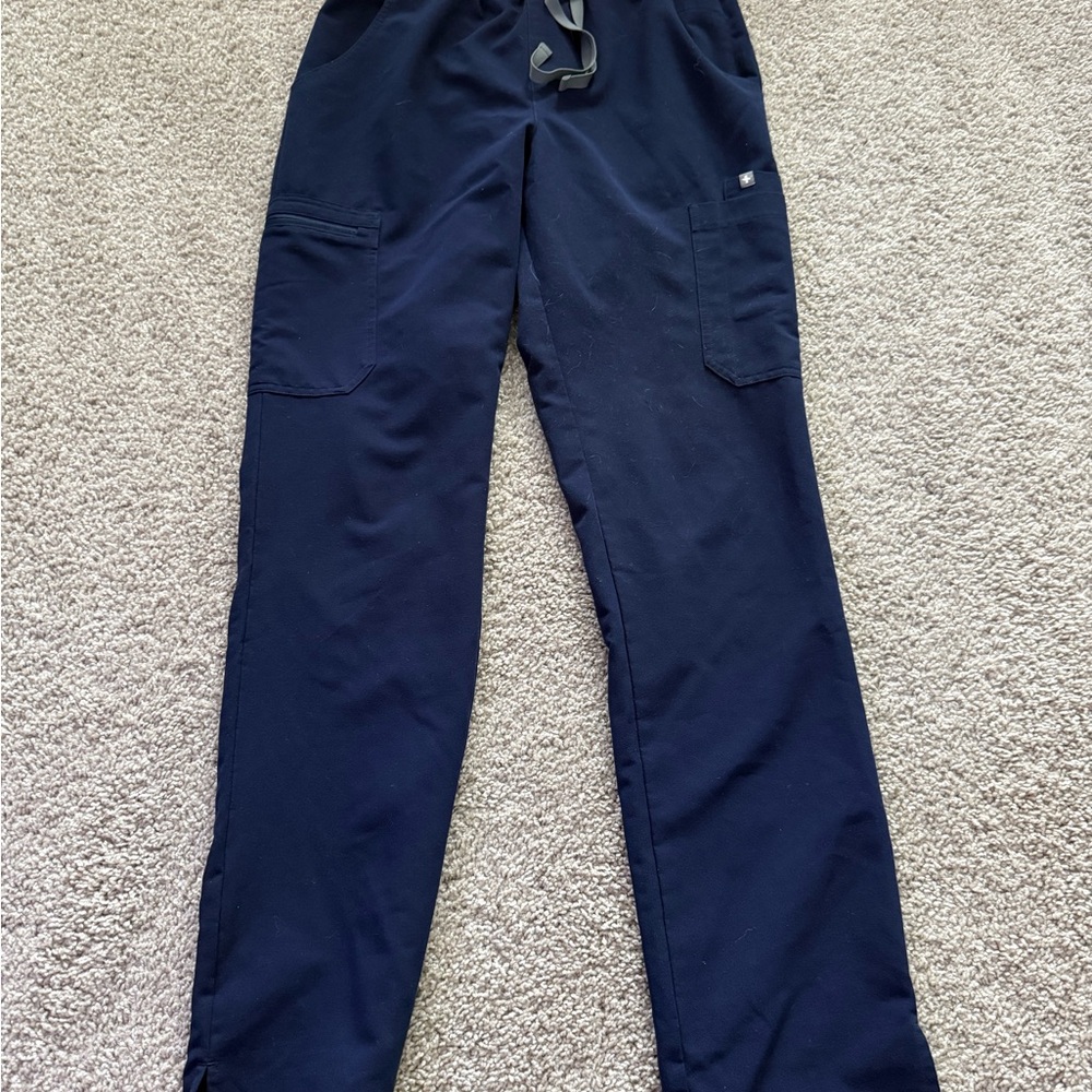 Figs Navy Uman Relaxed Yola Pants